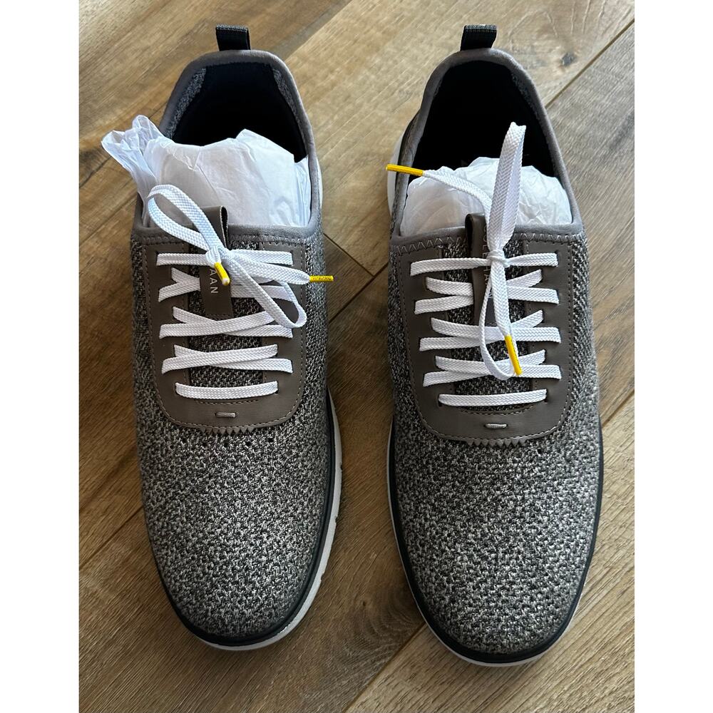 Cole Haan Gray and Black Loafers